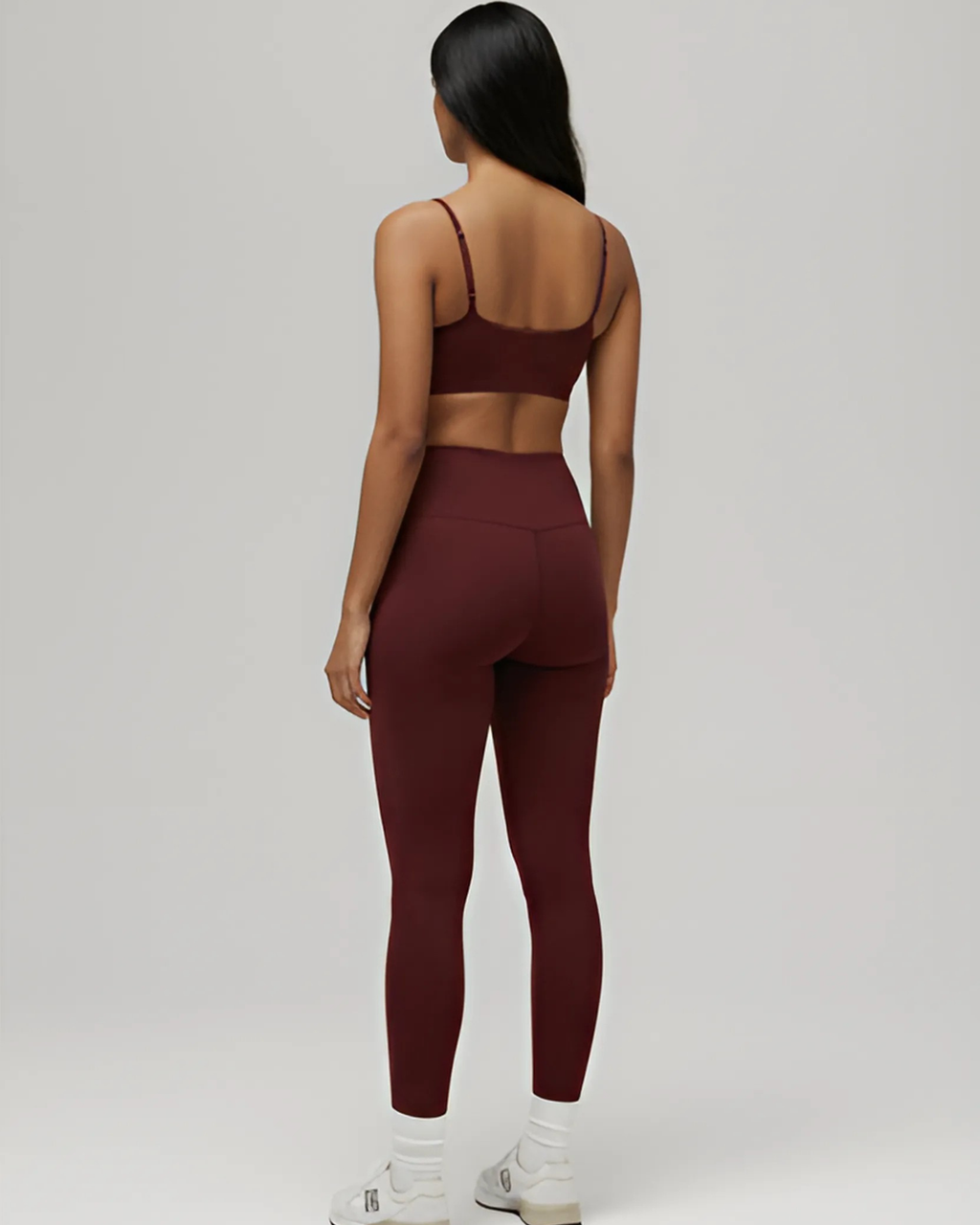 Tone Leggings in Cherry Cola