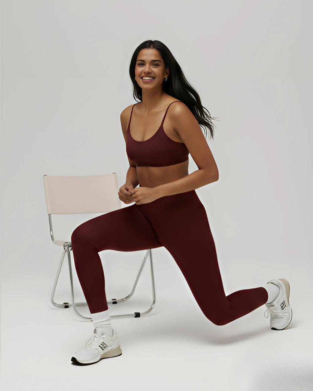 Tone Leggings in Cherry Cola