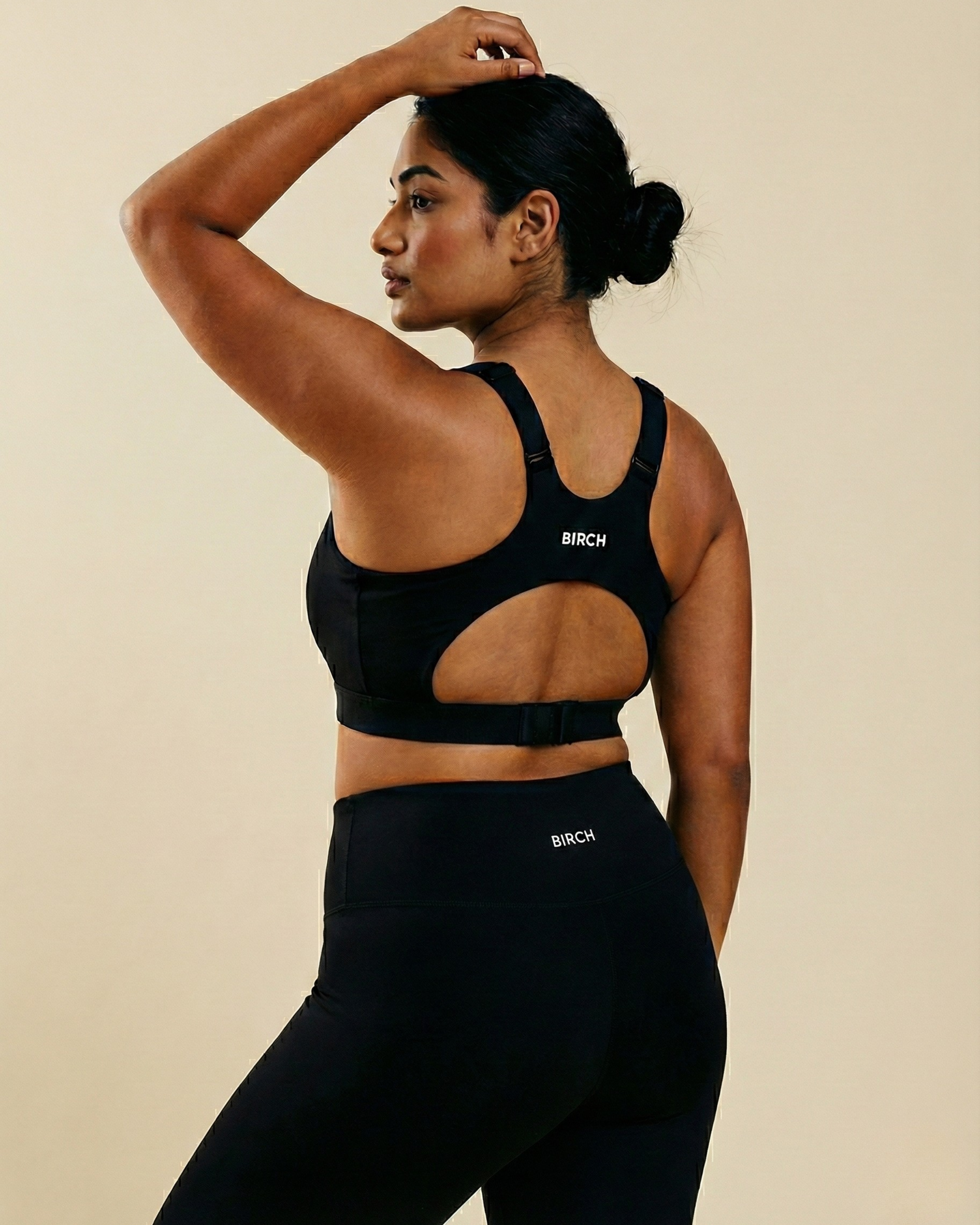 Opt-Fit Bra in Raven Black