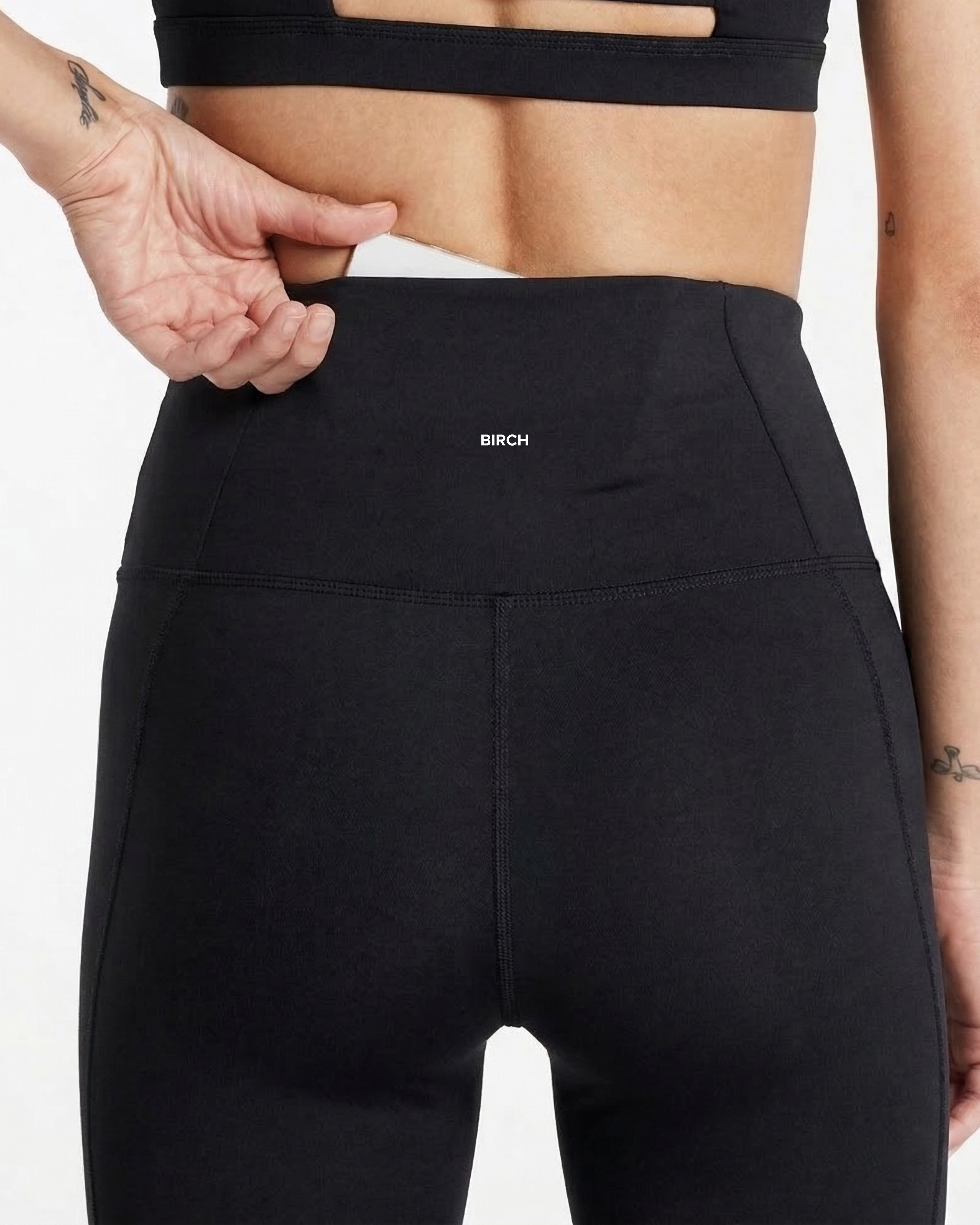 Core Leggings in Raven Black